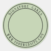 Aufkleber für die Verpackung (Vorderseite)