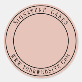 Aufkleber für die Verpackung