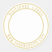 Aufkleber für die Verpackung (Vorderseite)