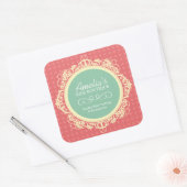 Aufkleber für die Verpackung von Boutiquen (Umschlag)