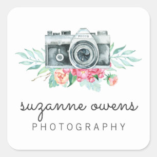 Aufkleber für die Vintage Aquarellkamera