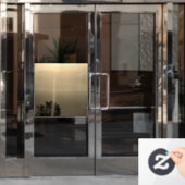 Aufkleber für die Wand coole Öko (Büro Tür)