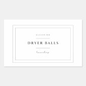 Aufkleber für die Wäschetrockner (Vorderseite)