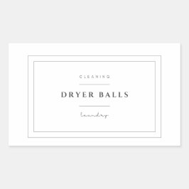 Aufkleber für die Wäschetrockner