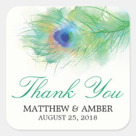 Aufkleber für die Wasserfarbenfederkleber