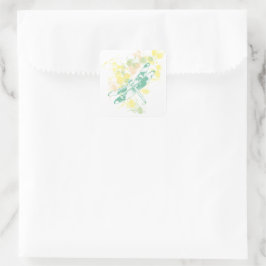 Aufkleber für die Wasserfarbenprägung