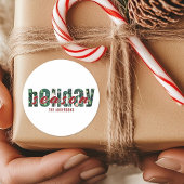 Aufkleber für die Weihnachtszeit