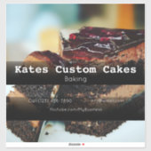 Aufkleber für die Werbung für Geschäftsfahrzeuge n (Blatt)