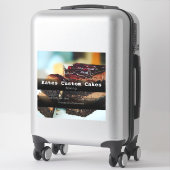 Aufkleber für die Werbung für Geschäftsfahrzeuge n (Koffer)