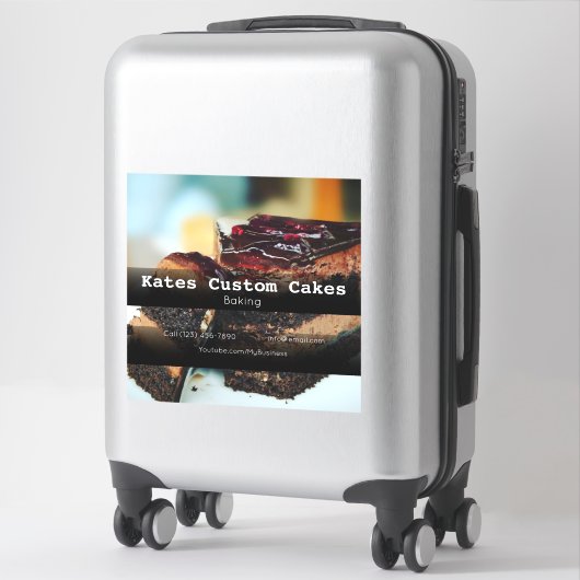 Aufkleber für die Werbung für Geschäftsfahrzeuge n (Koffer)