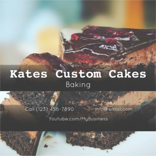 Aufkleber für die Werbung für Geschäftsfahrzeuge n (Vorderseite)