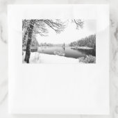 Aufkleber für die Winterlandschaft (Tasche)