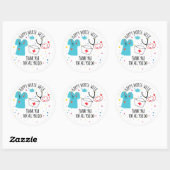 Aufkleber für die Woche der Krankenpflege, Kinder  (Blatt)