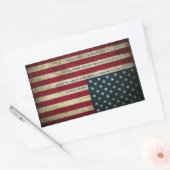 Aufkleber für Distanzflagge (Umschlag)