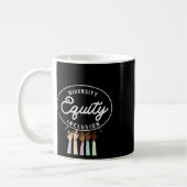 Aufkleber für Diversity und Integration Kaffeetasse (Links)