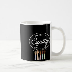 Aufkleber für Diversity und Integration Kaffeetasse