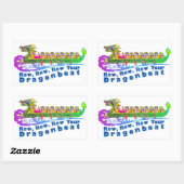 Aufkleber für Drachenboote (Blatt)