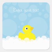 Aufkleber für Duckdusche (Vorderseite)