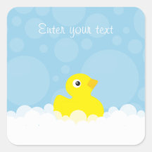 Aufkleber für Duckdusche