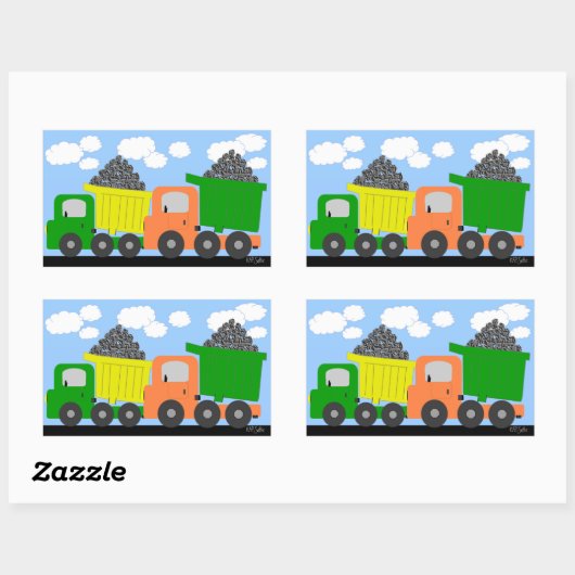 Aufkleber für Dump Trucks (Blatt)