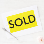 Aufkleber für echtes Anwesen vertrieben (Umschlag)