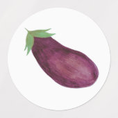Aufkleber für Eggplant (Design 1)