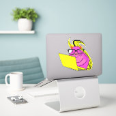 Aufkleber für Eichhörnchen (Laptop auf Schreibtisch)