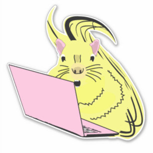 Aufkleber für Eichhörnchen-Nerd