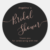 Aufkleber für ein Brautparty. (Vorderseite)