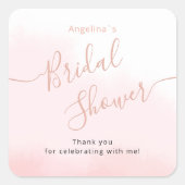 Aufkleber für ein Brautparty. (Vorderseite)