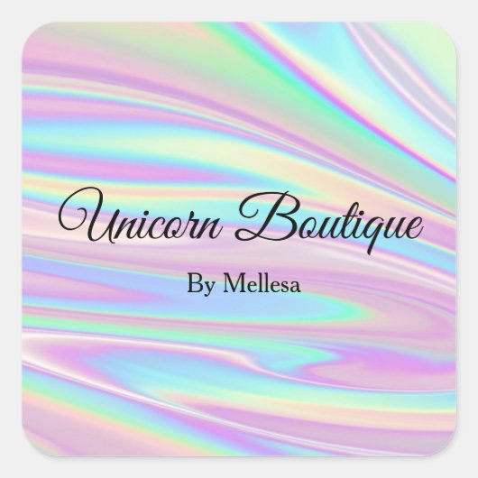 Aufkleber für Einhorn (Vorderseite)