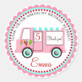 Aufkleber für Eiscreme (Vorderseite)