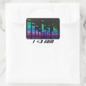 Aufkleber für elektronische Tanzmusik (Tasche)