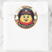 Aufkleber für Entertainer von James Michael Miller (Tasche)