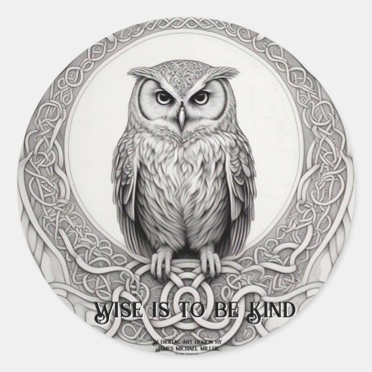 Aufkleber für Entertainer von James Michael Miller (Vorderseite)