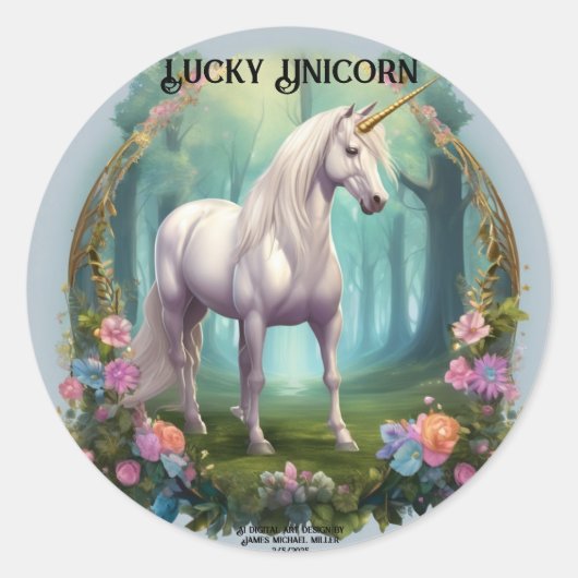 Aufkleber für Entertainer von James Michael Miller (Vorderseite)