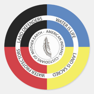 Aufkleber für Erdhüllen (rund)