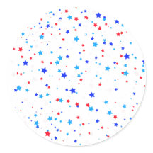 Aufkleber für farbenfrohe Sterne