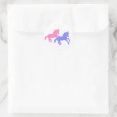 Aufkleber für farbige Unicorns (Tasche)