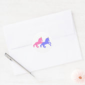 Aufkleber für farbige Unicorns (Umschlag)