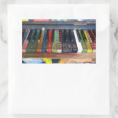 Aufkleber für farblich gestrichene Klaviertasten (Tasche)