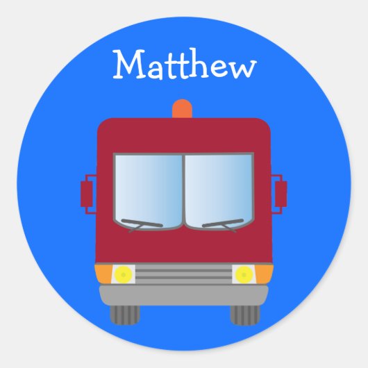 Aufkleber für Feuerwehrfahrzeuge (Vorderseite)