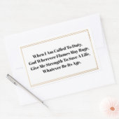 Aufkleber für Feuerwehrmänner (Umschlag)