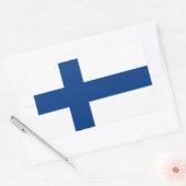 Aufkleber für finnische Flagge (Umschlag)