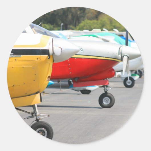 Aufkleber für Flugzeuge (Vorderseite)