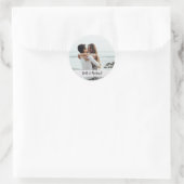 Aufkleber für Fotos mit benutzerdefiniertem Text a (Tasche)