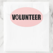 Aufkleber für Freiwillige (Pfosten) (Tasche)