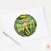 Aufkleber für frisches und modernes Brautparty (Umschlag)