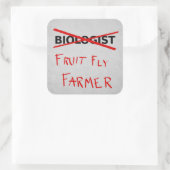 Aufkleber für Fruchtfliege Bauer (Tasche)