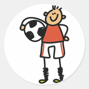 Aufkleber für Fußball
